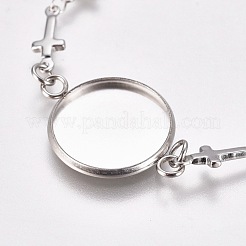 Anlaufgeschützte Herstellung von Armbändern aus Edelstahl 304 STAS-L248-002P