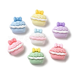 Undurchsichtige Decoden-Cabochons aus Harz RESI-B017-02F
