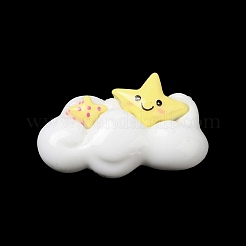 Undurchsichtige Cartoon-Harz-Cabochons CRES-D027-01A