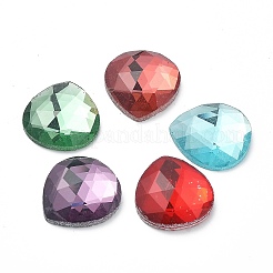 Facettierte k9 glas-strasscabochons GGLA-Z001-03