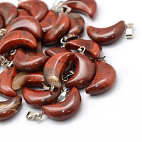 Луна натуральный красная радуга подвеска яшма&nbsp;G-Q369-12