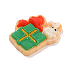 Weihnachts-Deko-Cabochons aus undurchsichtigem Harz RESI-U006-01C