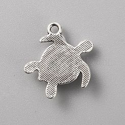 Tibetischer stil Aluminium Anhänger & Charms FIND-WH0050-01B