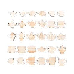 Holz Cabochons WOOD-CJC0004-004