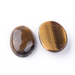 Natürliche gelbe Tigerauge Cabochons G-S240-24