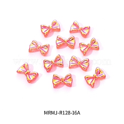 Galvanisierte Bowknot-Harz-Cabochons MRMJ-R128-16A