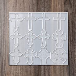 Religionsthema Kreuz-Cabochon-Silikonformen DIY-L071-03