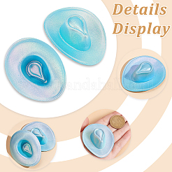16 Stück Stoff-Cabochons FIND-GO0003-19B
