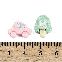 Cartoon Harzcabochons RESI-H166-06