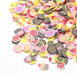 Handgemachter Ton-Cabochon CLAY-Q242-08B