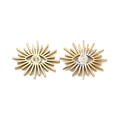 Ionenplattierung (IP) 304 Edelstahl-Cabochons STAS-Q215-51G