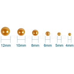 Perlkuppel-Cabochons aus Kunstleder mit 1 Box SACR-PH0001-32