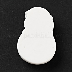 Undurchsichtige Cabochons aus weihnachtlichem Harz RESI-G039-08