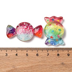 Undurchsichtige Decoden-Cabochons aus Harz RESI-S07-11