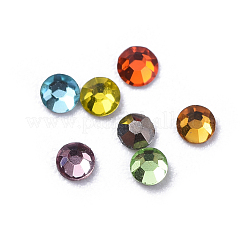 Glas Strass Cabochons flach zurück RGLA-S002-04SS-M