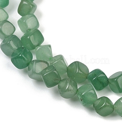 Естественный зеленый авантюрин бисер нитей G-A257-A09-01