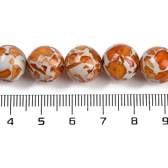 Синтетические нити янтарных бус&nbsp;G-M199-A02-01