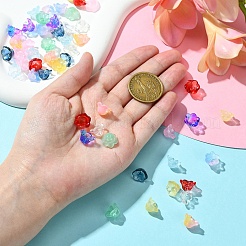 10 цвет колпачков из стеклянных бусин&nbsp;GLAA-YW0003-75