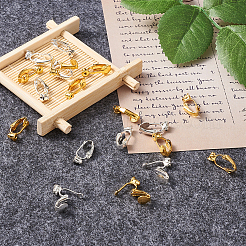 Латунь клип на серьги конвертер KK-TA0007-43