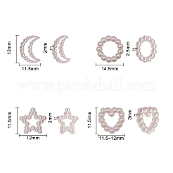 Кольца из искусственной жемчужины&nbsp;OACR-CJ0001-07
