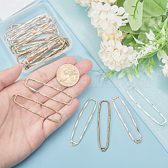 24 шт. 4-цветный сплав с открытой задней частью&nbsp;FIND-CA0008-86