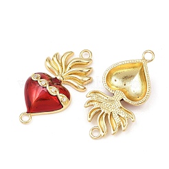 Латунные подвески из прозрачного кубического циркония&nbsp;KK-L251-18G-01