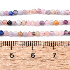 Природные морганит нитей бисера&nbsp;LS-G-RM2025-A06-2mm