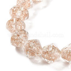 Бусины ручной работы бусины золотого песка LAMP-Q036-04E