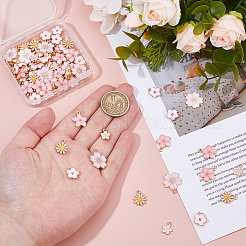 100шт 5 стиля сплава эмалевые подвески&nbsp;ENAM-HS0001-03