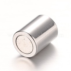 Магнитные застежки-колонны из текстурированной нержавеющей стали 304&nbsp;STAS-I045-11P