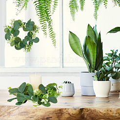 8 шт. ткань с полиэтиленовой гирляндой для свечи&nbsp;HJEW-OC00310