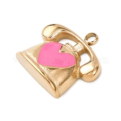 Подвески из нержавеющей стали 304 с эмалью&nbsp;STAS-B112-01G-05