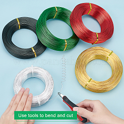 Круглый анодированный алюминиевый провод&nbsp;AW-BC0007-1.0mm-11