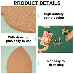 2 шт. пробковых листов&nbsp;AJEW-OC0005-34B