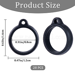 Силиконовый кулон 20 шт. SIL-GF0001-32C