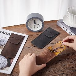 6 шт. сумка для очков из искусственной кожи pu AJEW-NB0003-36