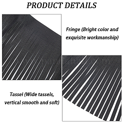2 м отделка бахромой из искусственной кожи и замши&nbsp;AJEW-CY0001-58B-01