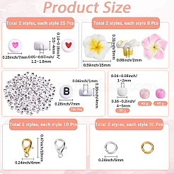 Набор для самостоятельного изготовления украшений из стеклянных бусин&nbsp;DIY-SP0003-96