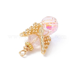 Стеклянные подвески PALLOY-MZ00955-03