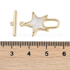 Застежки-тогл из латуни&nbsp;KK-K391-02G