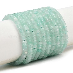 Природных амазонит бисер нитей&nbsp;G-P612-A03-01