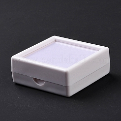 Квадратные пластиковые коробки для презентаций с бриллиантами&nbsp;LS-OBOX-G017-01B