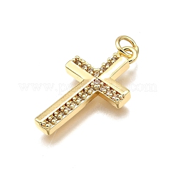 Латунные микро проложить кубического циркония подвески&nbsp;KK-Z100-42G-03