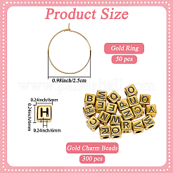 Наборы для изготовления подвесок для бокалов своими руками&nbsp;DIY-CN0003-51