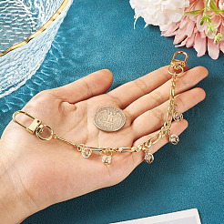 Латунные цепи фигаро ремешок для сумки&nbsp;AJEW-TAC00041