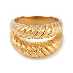 Ионное покрытие (ip) кольца из нержавеющей стали 304&nbsp;RJEW-D083-12G-02