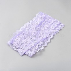 Кружевная отделка из полиэстера с цветочным узором&nbsp;OCOR-WH0101-35E