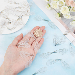 100 шт. полиэстеровая ткань крылья поделки украшения FIND-SC0002-04