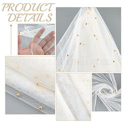 Сетчатая ткань из полиэстера&nbsp;DIY-WH20007-259C