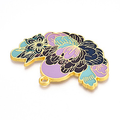 Подвески из эмалированного сплава с гальванопокрытием&nbsp;ENAM-N056-395C-G